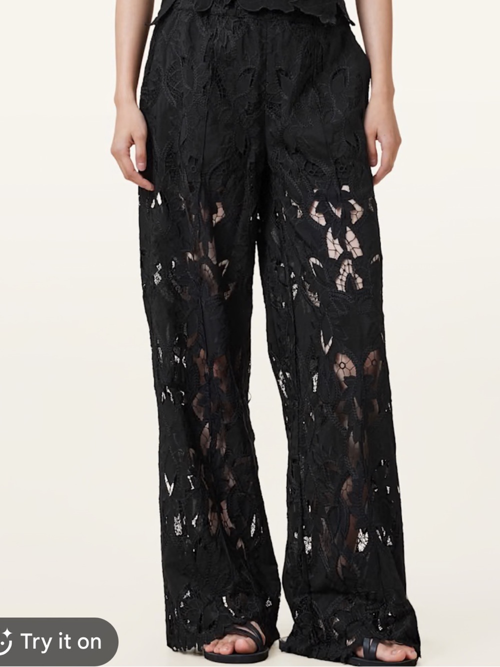 All saints lace pants - Picture 1 of 9